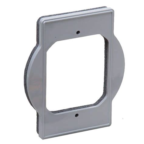 convert square to circle electrical box|square to round adapter.